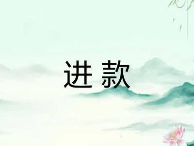 进款