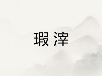 瑕滓