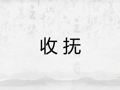 收抚