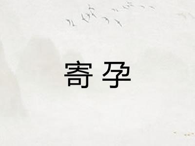 寄孕