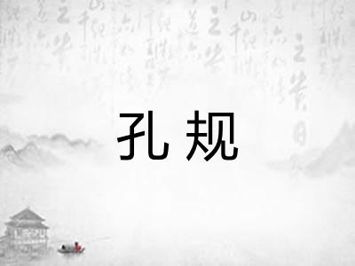 孔规