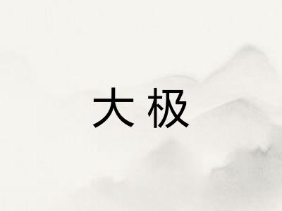 大极