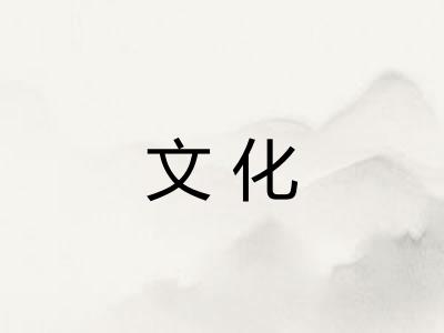 文化
