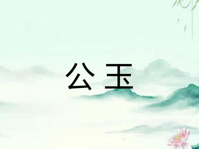 公玉