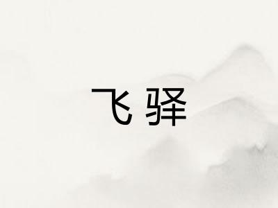 飞驿