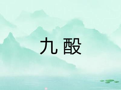 九酘