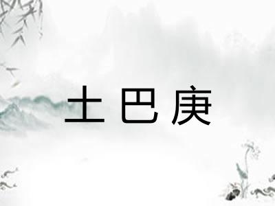 土巴庚