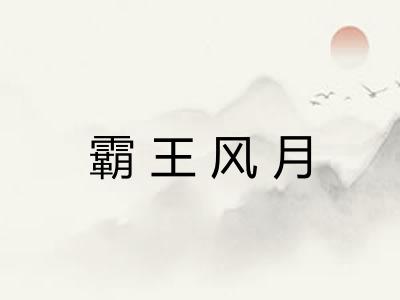 霸王风月