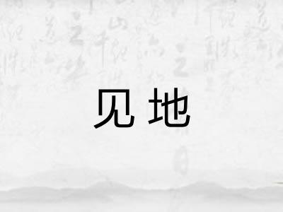 见地