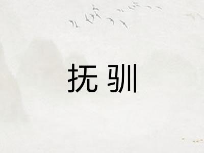 抚驯