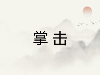 掌击