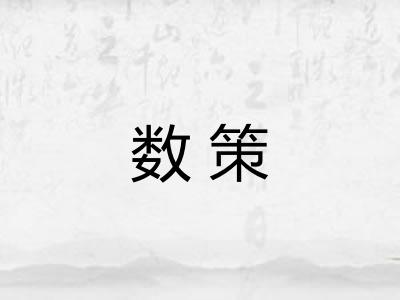 数策