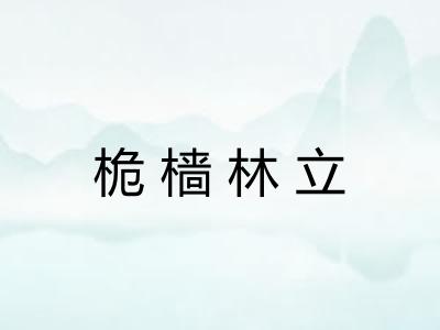 桅樯林立