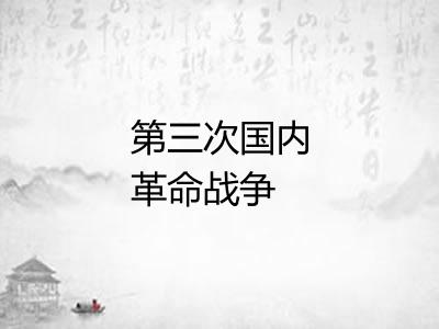 第三次国内革命战争
