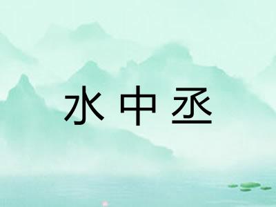 水中丞
