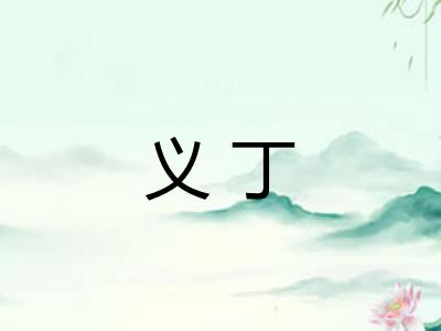 义丁