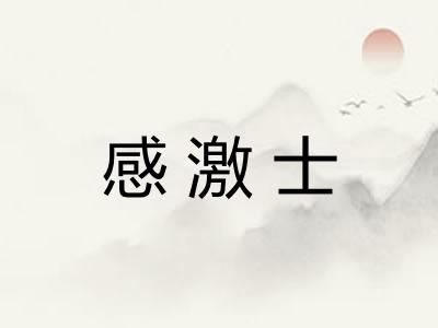 感激士