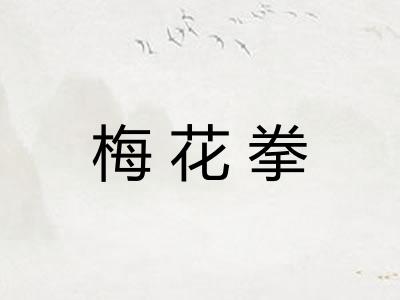 梅花拳
