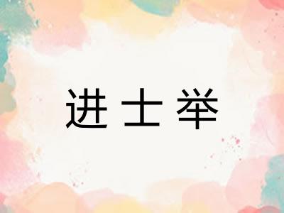 进士举