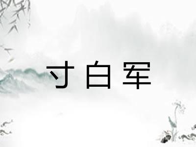 寸白军