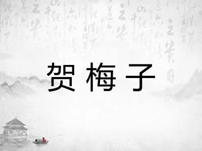 贺梅子