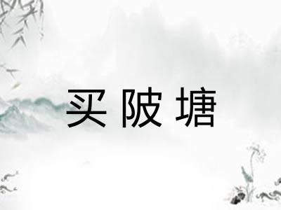 买陂塘