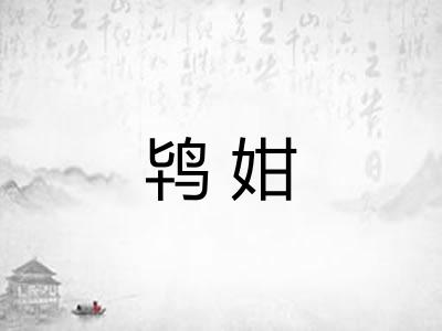 鸨姏