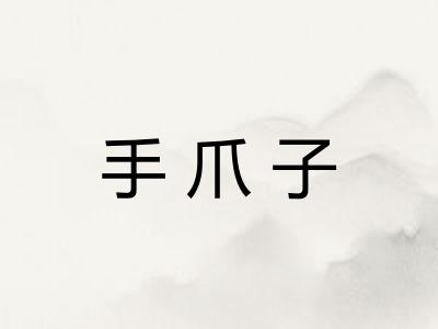 手爪子