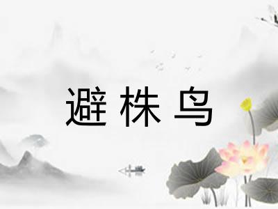 避株鸟