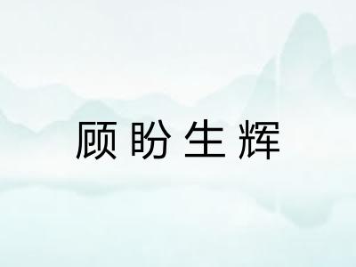 顾盼生辉
