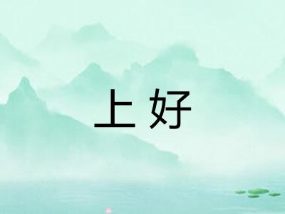 上好