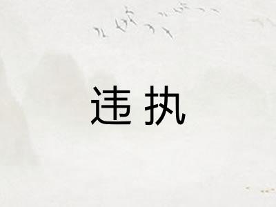 违执