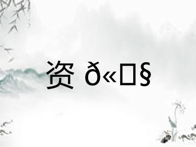 资𫓧