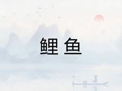 鲤鱼
