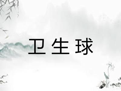 卫生球