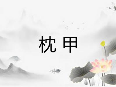 枕甲