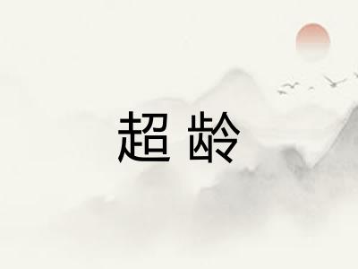 超龄