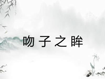 吻子之眸