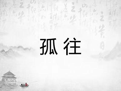 孤往