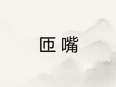 匝嘴