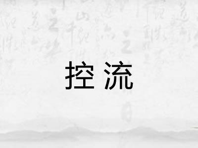 控流