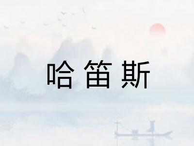 哈笛斯