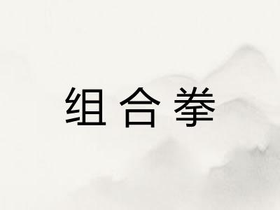 组合拳