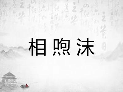 相喣沫