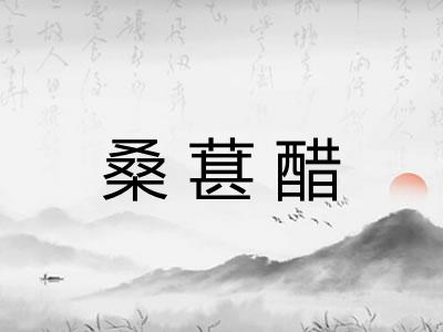 桑葚醋