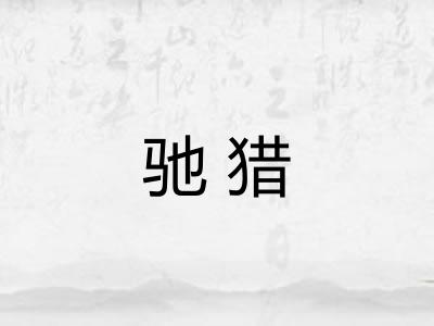 驰猎