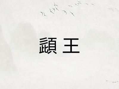 頿王