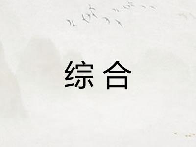 综合