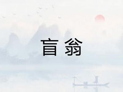 盲翁