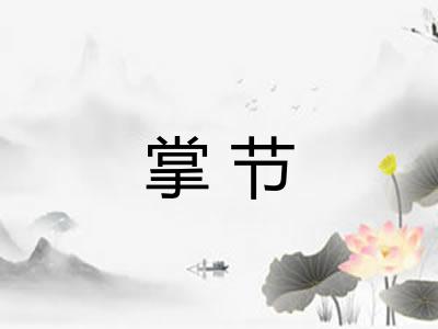 掌节
